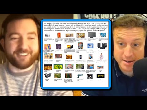 You're Stuck in a Basement, Choose What You Can Bring | PKA