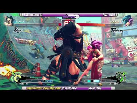 SFO Monthly July 2015 - USF4 - Grand Final - Rize|Infexious vs Fuzzy