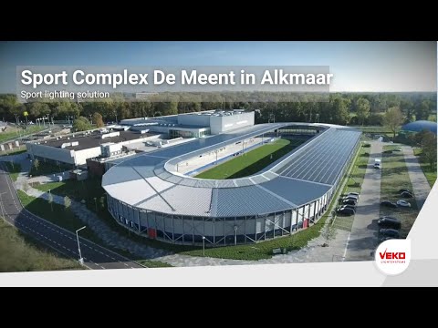 Veko Lineaire Lighting at Sport Complex De Meent in Alkmaar