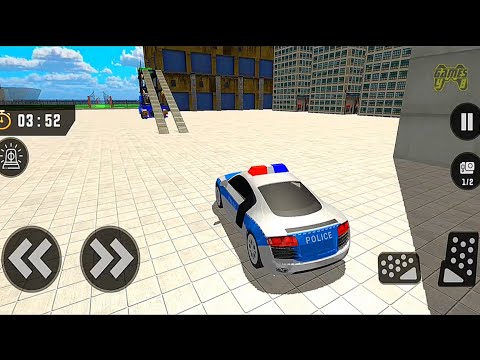 US Police Car Transporter: Trailer Truck Driver 3D Game 21 Part3 - Android Gameplay