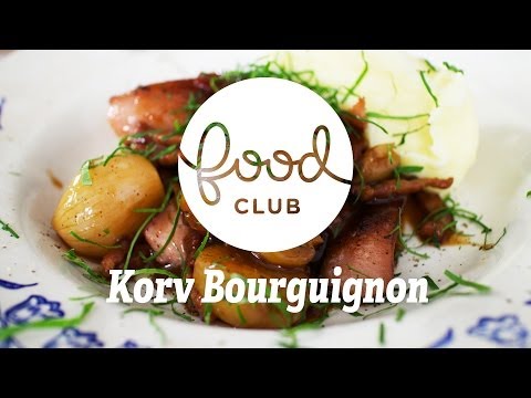 Korv Bourguignong | Steg för steg | FoodClub