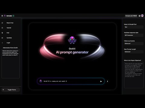 A New Approach To Prompt Engineering with OctiAI V3