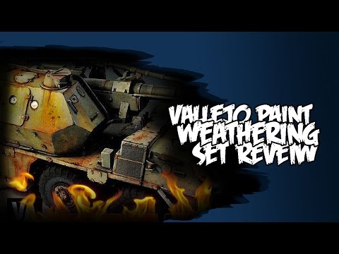 Vallejo Rust Stain & Streaking Paint Set Review