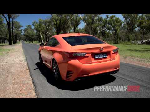 2015 Lexus RC 350 F Sport 0-100km/h & engine sound