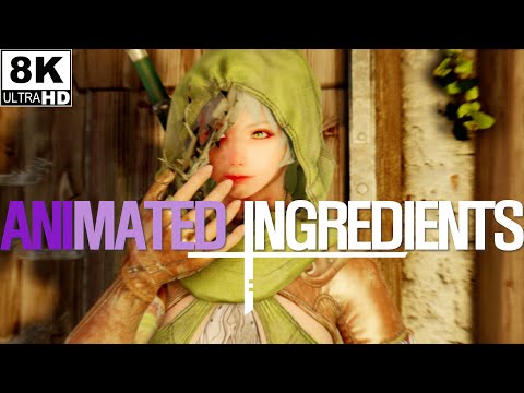SKYRIM MOD I Animated Ingredients
