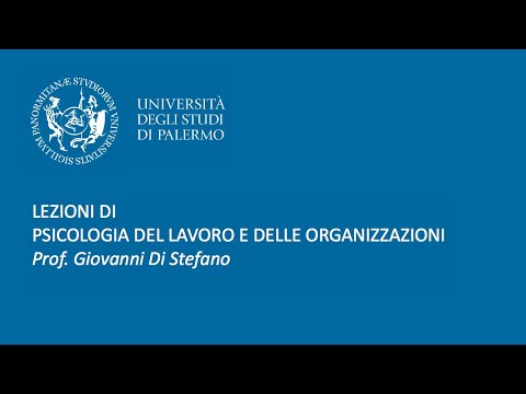 Lezione n. 3. La motivazione al lavoro: teorie e modelli