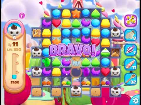 Cookie Jam Blast Level 850 - NO BOOSTERS 🍪 | SKILLGAMING ✔️