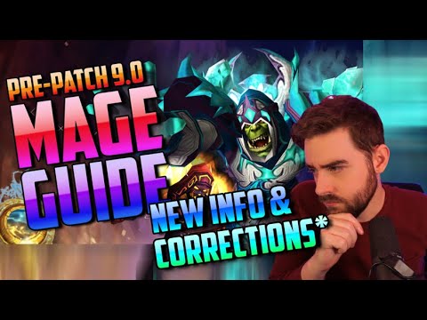 MAGE GUIDE 9.0 UPDATE | Best Specs for PvE in Prepatch  | Fire, Arcane, Frost Builds in Shadowlands