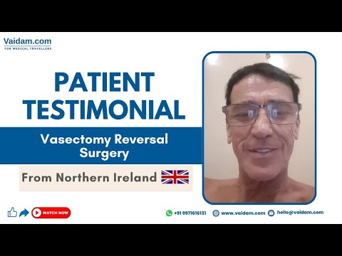 Julian from Northern Ireland Gets His Fertility Restored With Vasectomy Reversal Surgery