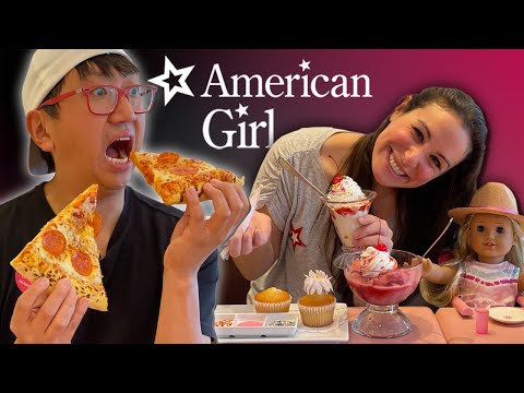 We Eat EVERYTHING at The American Girl Cafe