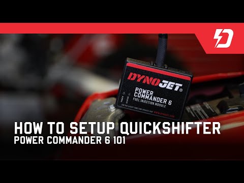 How to Setup a Dynojet Quickshifter | Power Commander 6 101 (Part 10)