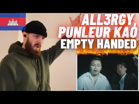 [HYPE UK 🇬🇧 REACTION!] 🇰🇭 All3rgy - ក្រ (Empty Handed) ft. Punleur Koa