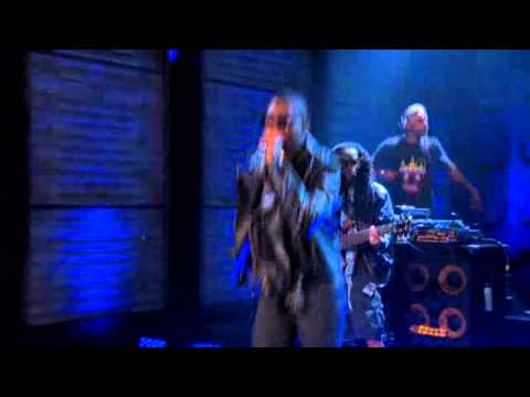 Tinie Tempah rocks out on US Television Live on Conan