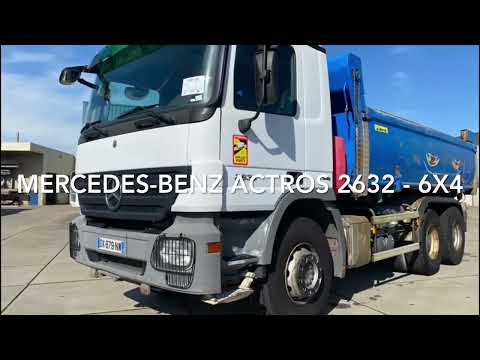 Degroote Trucks: Mercedes-Benz Actros 2632 - 6x4 tipper truck for sale