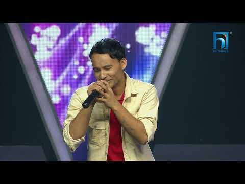 RABIN BHUSAL"Ghumi Ghumi..." | The Voice of Nepal Season 4 - 2022