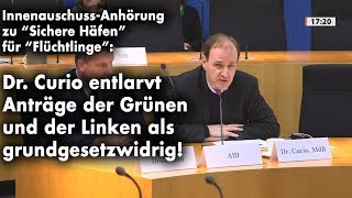 Anhörung im Innen-Ausschuss zu Städte als 'Sichere Häfen'