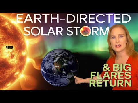 An Earth-Directed Storm Comes & Big Flares Return | Solar Storm Forecast 07 August 2025
