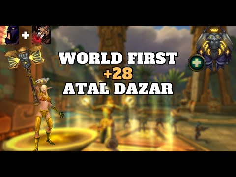 WORLD FIRST +28 Atal Dazar - Zmok Holy Paladin