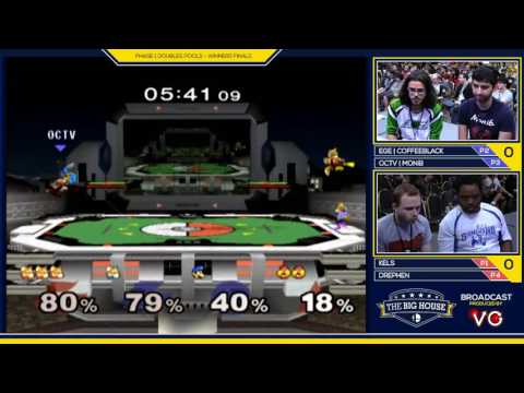 TBH6 SSBM Doubles - EGE | Coffeeblack & OCTV | Monib Vs. Kels & Drephen  - Smash Melee