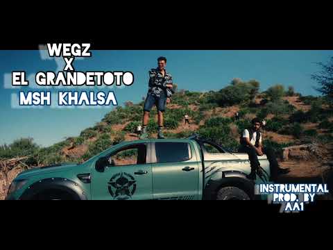 Wegz X ElGrandeToto - Msh Khalsa | Prod.AA1 (Instrumental Beat) | ويجز وطوطو - مش خالصة (موسيقى فقط)