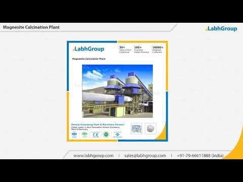 Magnesite ore processing calcination plant machines - labh g...