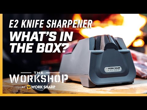 The E2 Kitchen Knife Sharpener - What's in the box?