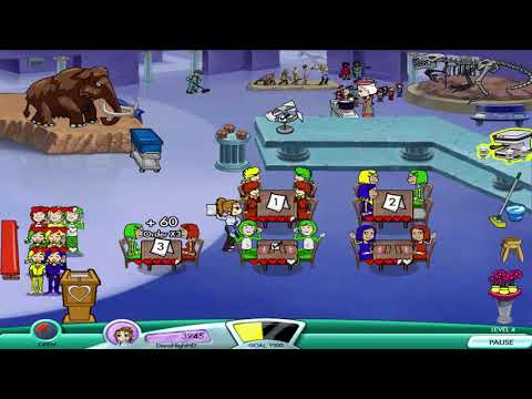 Diner Dash 4: Hometown Hero Walkthrough - Level #24 - Museum Grill - Mythic Muffins
