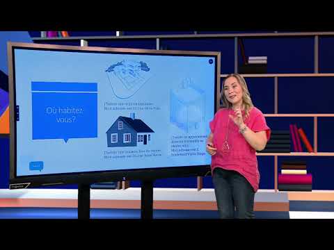 TeleŞcoala: Limba franceză, nivel A1 – lecţia 14 | L'école et la salle de classe (@TVR2)