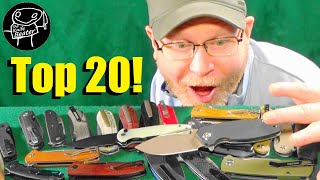 High Quality Fidget Knives Under $100 - MASSIVE Top 20 List