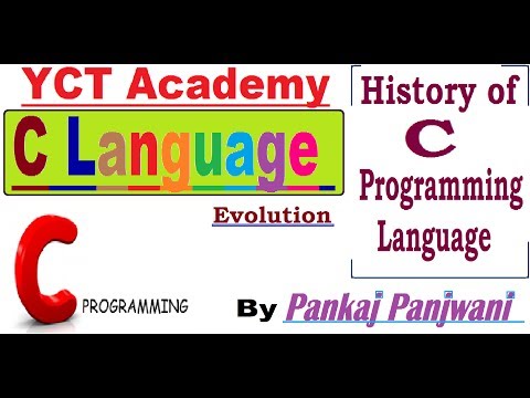 C Programming In Hindi | History of C Programming Language