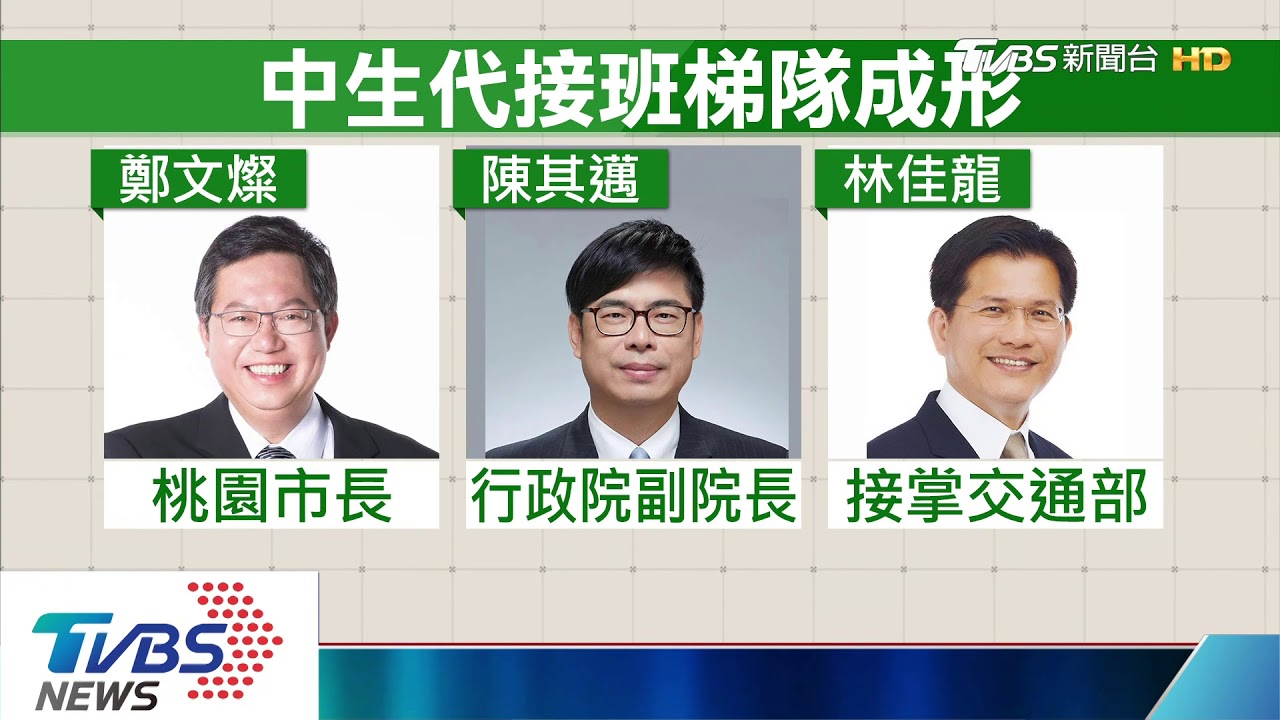 民進黨阿哥時代！陳其邁入閣　領中生代接班