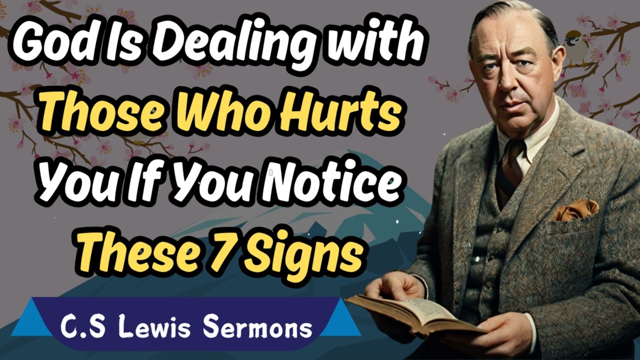 God Is Dealing With Those Who Hurts You If You Notice These 7 Signs | C.S. Lewis