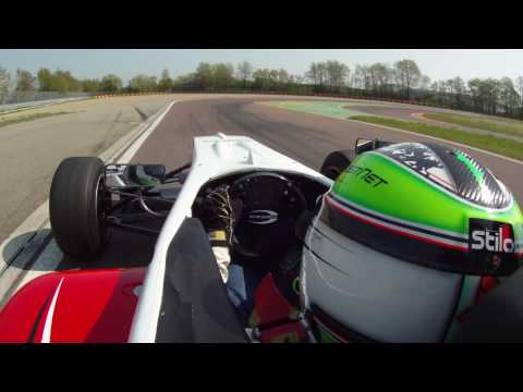 TEST FORMULA 3 a fiorano con Marco  Bonanomi
