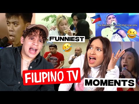 Latinos react to Iconic Filipino TV moments for the first time 😂😭