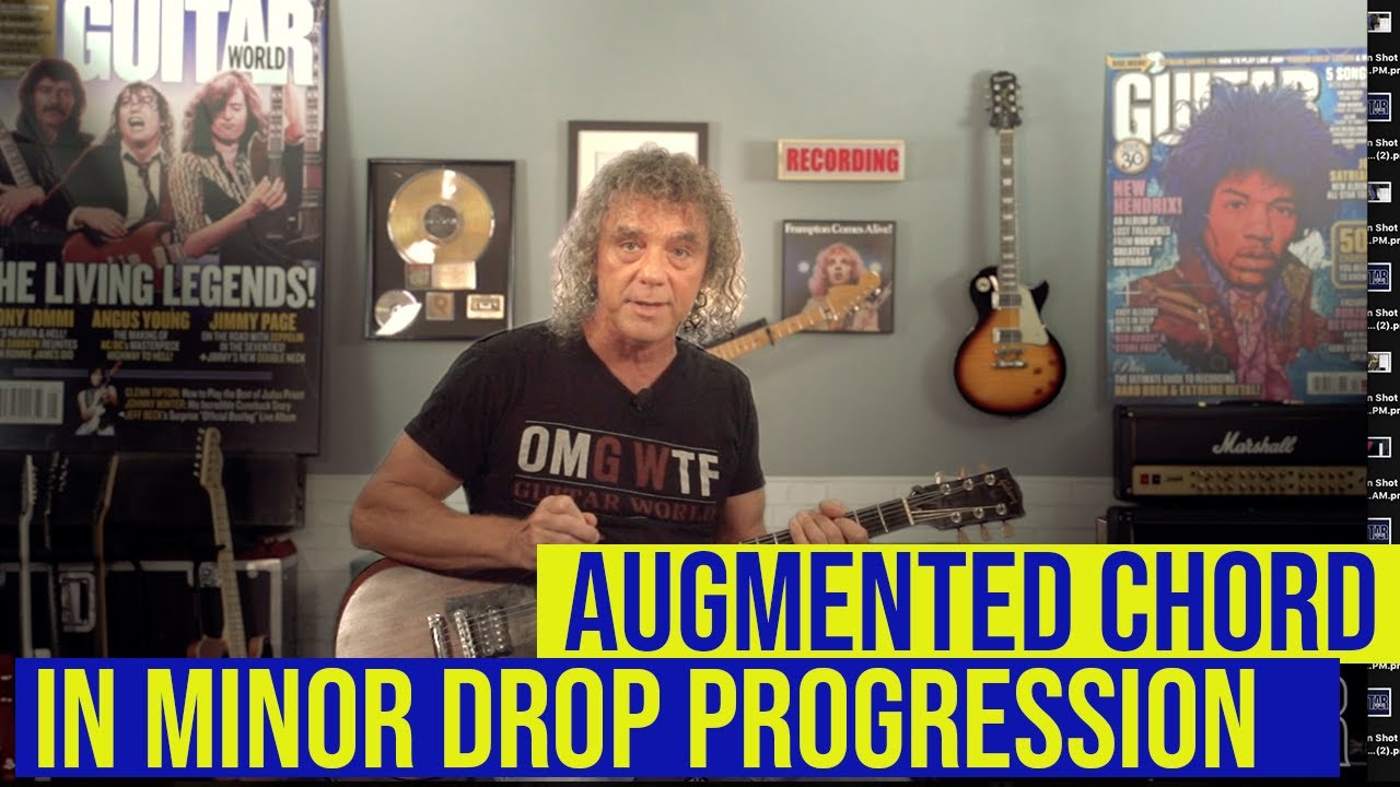 String Theory - Using an Augmented Chord in a Minor Drop Progression - YouTube