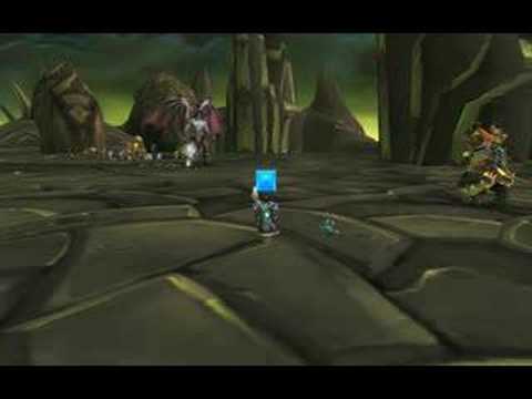 Beginning the fight with Illidan (World of Warcraft)