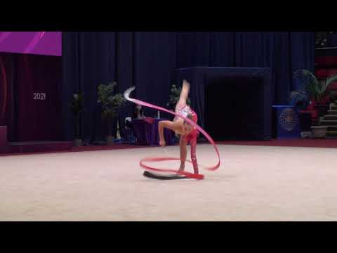 Adrianna Budnik POL Poland Ribbon Irina Deleanu Cup 22 May 2021