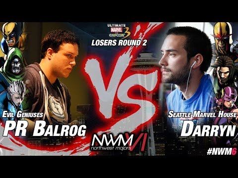 NWM6 UMvC3 Top16 L2 - EG PR Balrog (WOL-DRD-VER) vs SMH|Darryn (NOV-SPE-HAW)