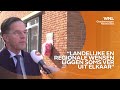 Mark Rutte stemt in zijn oude basisschool op collega-docent Dion van Splunteren