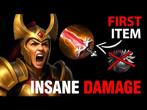 New META Legion Commander Offlane – INSANE Crystalis First Item Power | Dota 2 7.39e