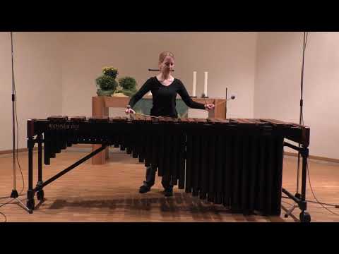 Eckhard Kopetzki: Two Etudes for Marimba - La Valse, Anja Goller, Marimba
