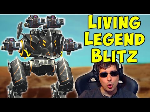 New LIVING LEGEND Blitz Quarker - War Robots Mk2 Fun Rampage Gameplay WR