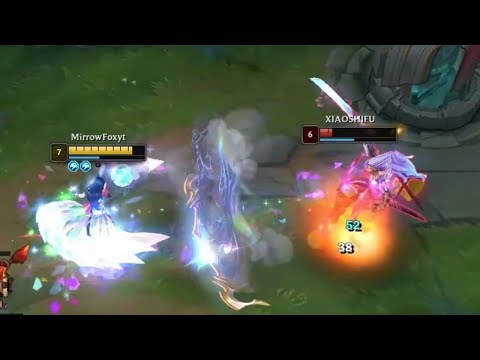NEW AHRI'S W GOES THROUGH YASUO'S WIND WALL