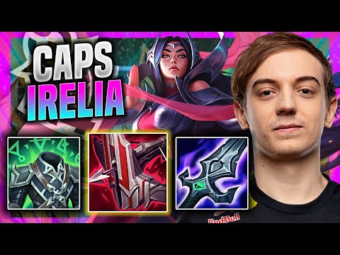 CAPS TRIES SOME IRELIA TOP! - G2 Caps Plays Irelia TOP vs Jayce! | Season 11