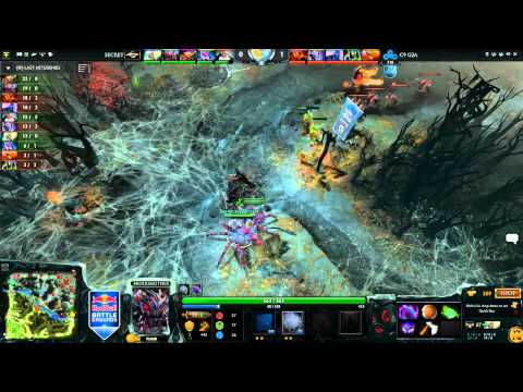 Cloud9 vs Team Secret, RedBull EU Quali Grandfinal Game 1