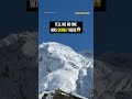 Starting an avalanche with a cannon ball 😳