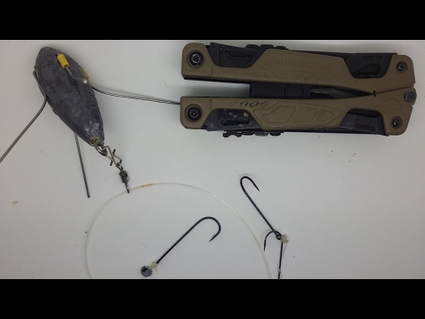 The Best All Round Fishing Knot - Wessex rig, running lead sea fishing  - Whisky & Weapons