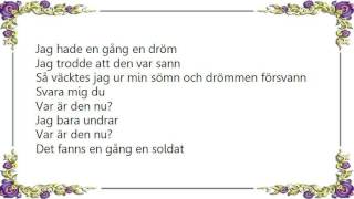 Cornelis Vreeswijk - Jag Hade En Gång En Båt Lyrics