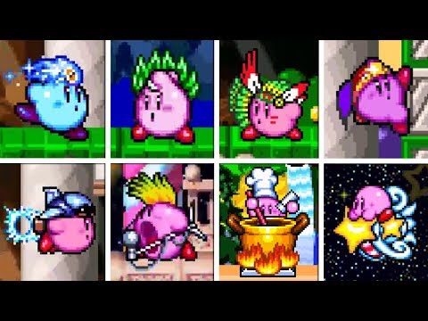 Kirby Super Star - All Copy Abilities