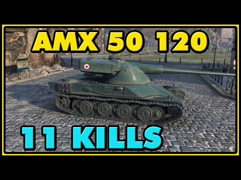 World of Tanks | AMX 50 120 - 11 Kills - 8.8K Damage